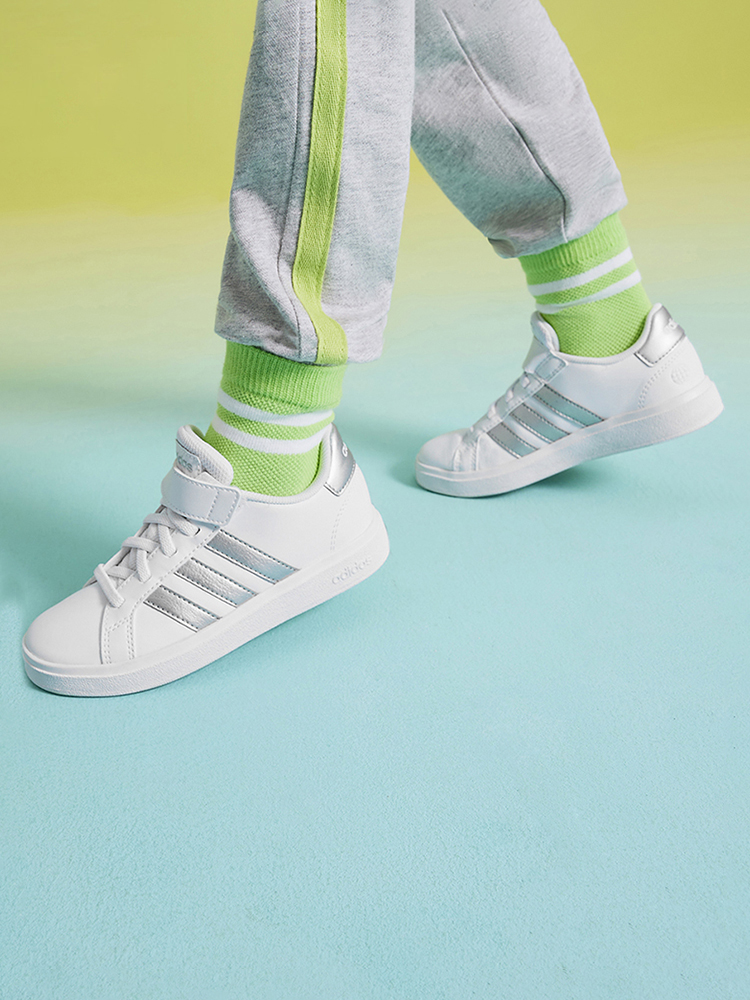 أديداس GRAND COURT 2.0 EL Velcro أحذية رياضية للرجال والنساء والأطفال