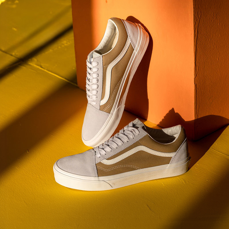 حذاء فانز Old Skool الرياضي طراز الشارع الأمريكي للجنسين