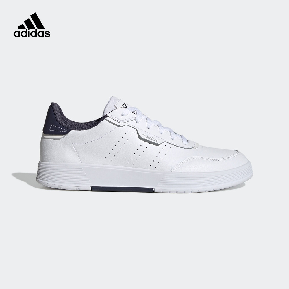 حذاء أديداس الرياضي الخفيف COURTPHASE للرجال للتنس باللون الأبيض