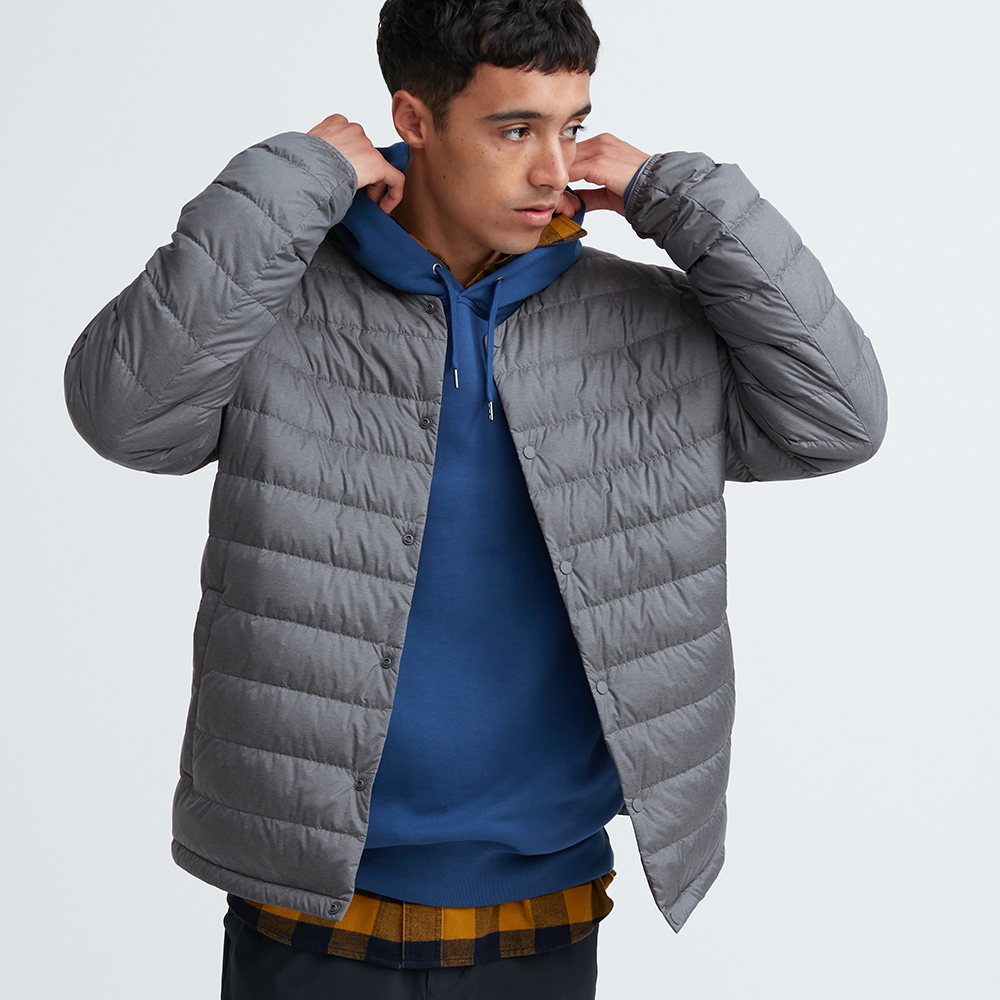 سترة خفيفة الوزن للرجال من UNIQLO سترة محمولة للخريف والشتاء 461410/451705