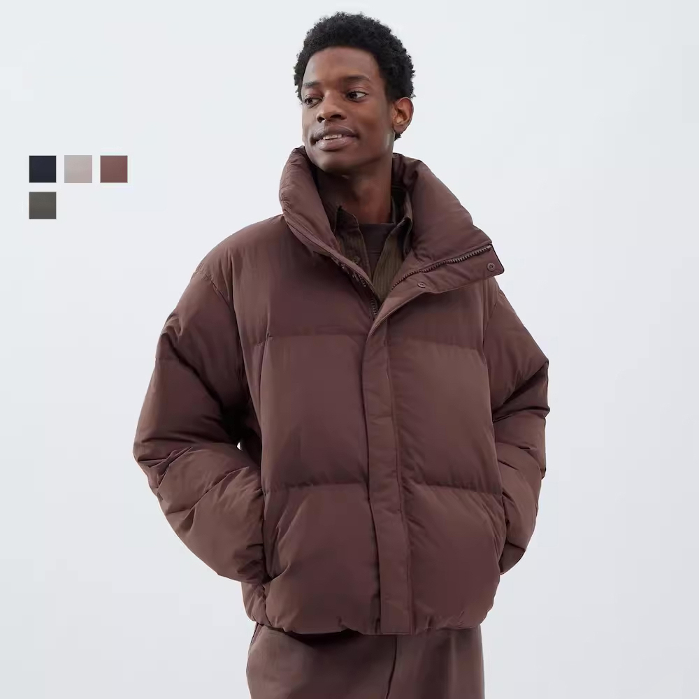 UNIQLO [نموذج التعاون UNIQLO U 23 الخريف والشتاء] سترة منتفخة للرجال والنساء 462851