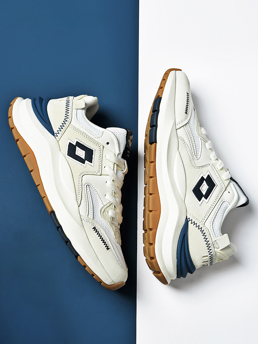 أحذية لوتو للرجال لخريف 2023 أحذية رياضية جديدة كلاسيكية ذات نعل سميك النسخة الكورية