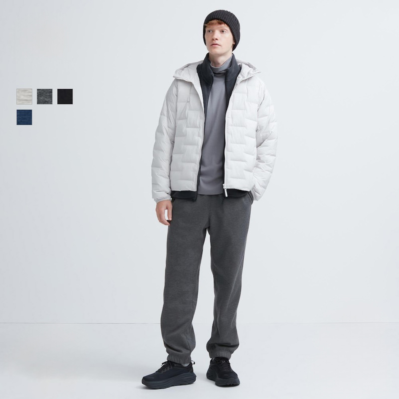 UNIQLO السراويل الحرارية للرجال والنساء HEATTECH تقليد السراويل الرياضية شيربا (خريف وشتاء جديد) 465860