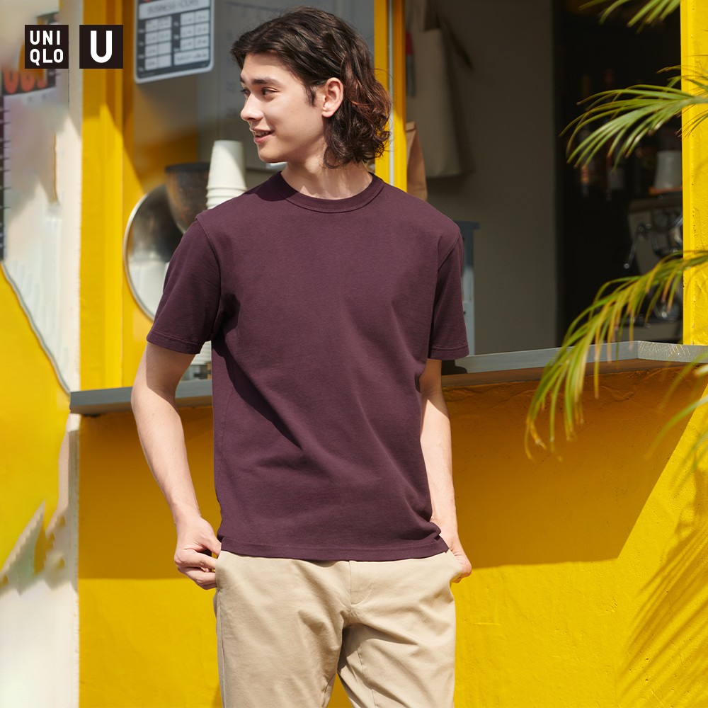 UNIQLO Master T [UNIQLO U] تي شيرت برقبة دائرية للرجال/النساء (أكمام قصيرة) 455360 461556